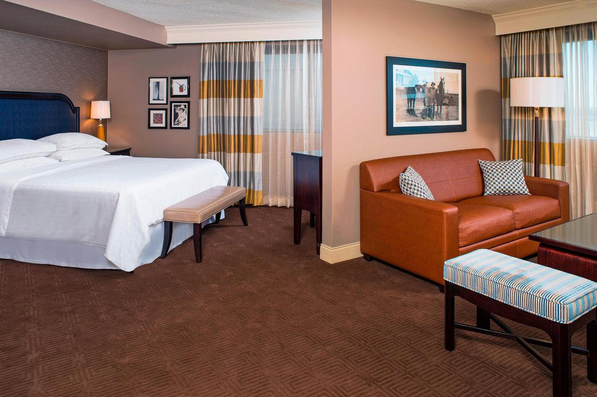 Club Level King Room Adapted Tub Mobility Accessible