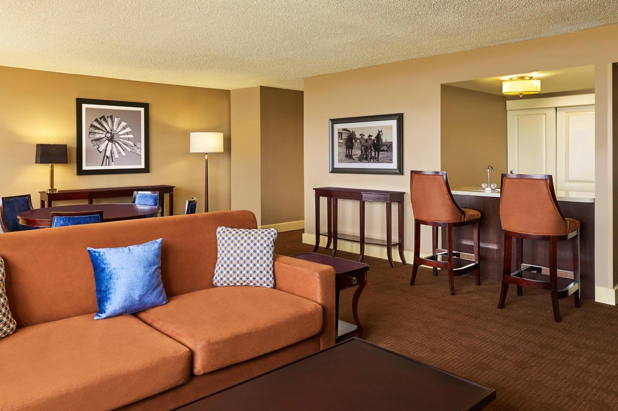 Club Level King Room Adapted Tub Mobility Accessible