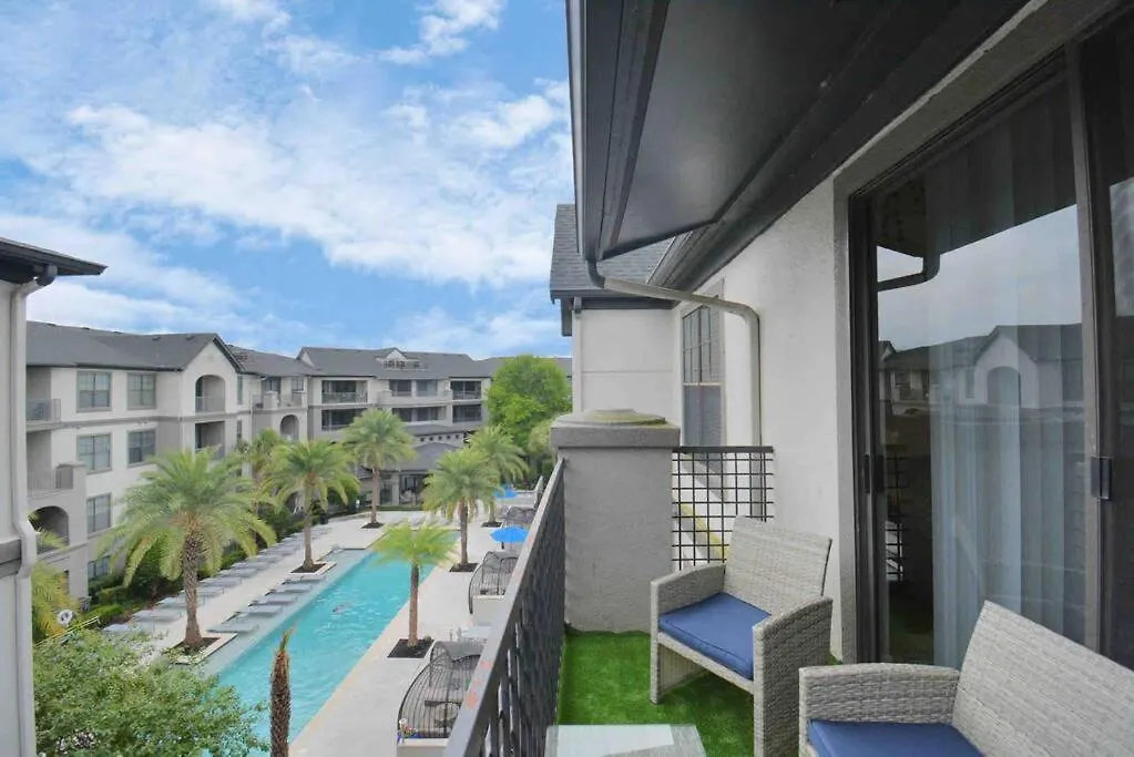Tropical Paradise - 2Bedroom - Nrg - Med Center - Pool- Gym - Sleep 6-1