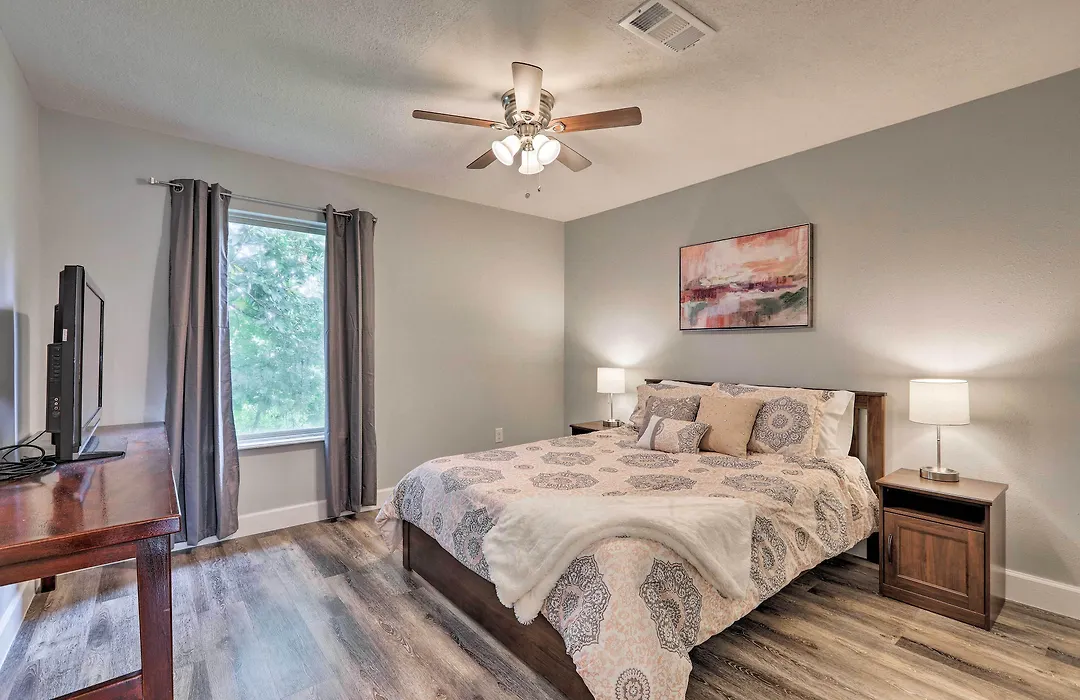 Home On San Jacinto River With Pool, Dock And Deck!-1
