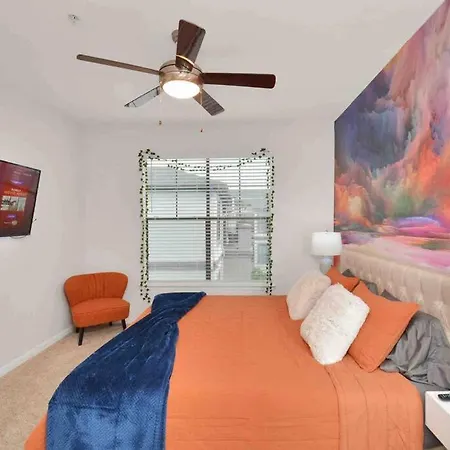 Tropical Paradise - 2Bedroom - Nrg - Med Center - Pool- Gym - Sleep 6-3