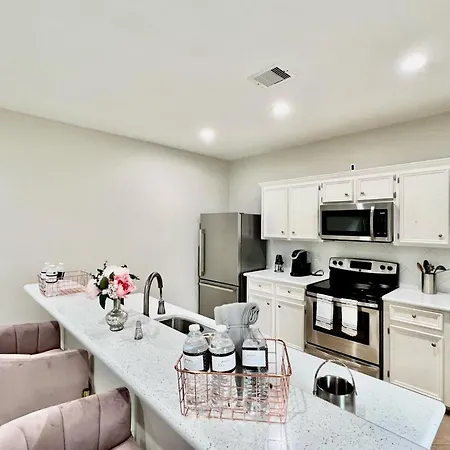 Renovated 2Br 2Ba Townhome With Garage - Walk To Bbva Toyota Center Bars And Much More-3
