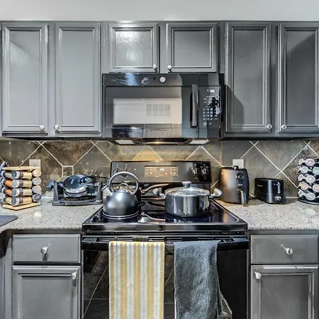 Lux Gold Near Medical Center / Nrg + King Bed + Fast Wifi-2