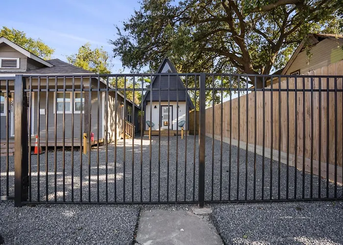 Unique A-Frame Tiny House In Houston Central
