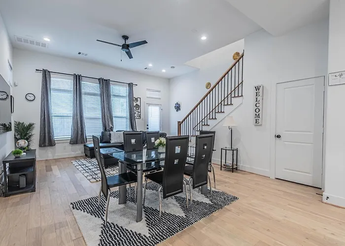 Huisdiervriedelijke Luxury 3Br, Ks Bed Mins Away 4Rm Dtown, Med Ctr Villa Houston