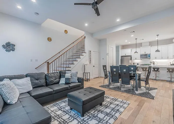 Huisdiervriedelijke Luxury 3Br, Ks Bed Mins Away 4Rm Dtown, Med Ctr Villa Houston