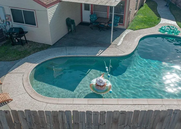 Houstongem Private Pool & Hot Tub 20 Min To Dt