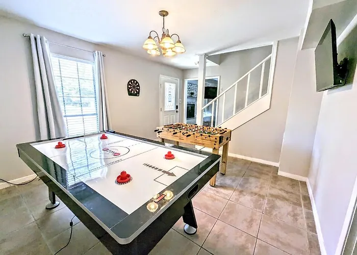 Pool Paradise Game Tables Sleeps 16 Grill Houston