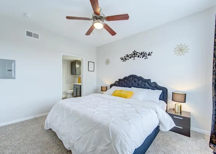 Appartement Lux Gold Near Medical Center / Nrg + King Bed + Fast Wifi à Houston acceptant les animaux