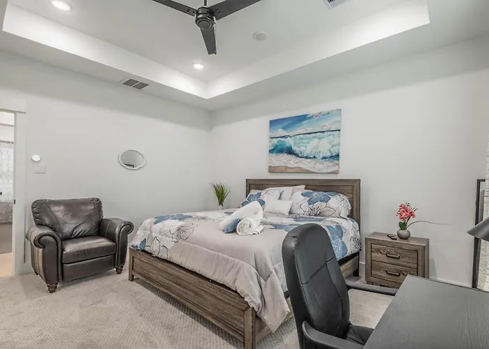 Haustierfreundliches Villa Cozy Duplex Mins To Dt/ Mctr, Free Wi-Fi/ Parking Houston