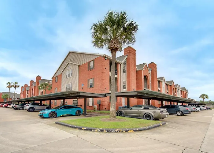 Haustierfreundliches Medical Center Serenity-Resort Style Pool Houston