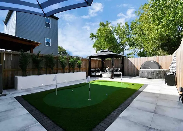Villa Mini Golf - With Hot Tub- Mins To Downtown Nightlife à Houston
