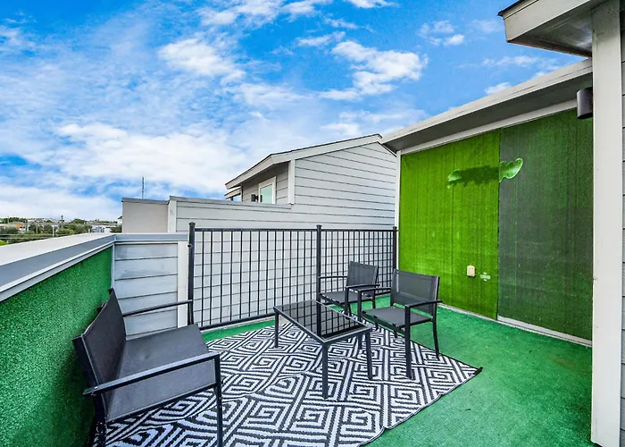 Amazing Rooftop! Downtown Skyline Views!!! Sleeps 15 Houston