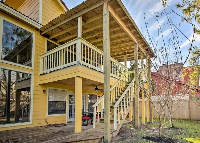 Quiet Rental W/ Balcony: 14 Mi To Downtown Houston admite animales